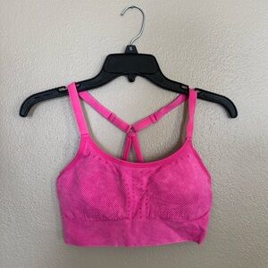 All In Motion L Racer Back Hot Pink Sports Bra
